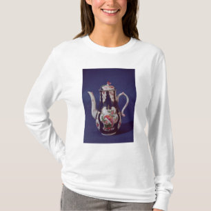 Worcester koffiepot, versierd met vogels t-shirt
