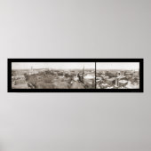 Worcester MA Sky Foto 1910 Poster (Voorkant)