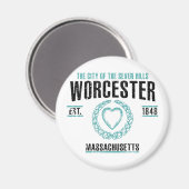 Worcester Magneet (Voorkant / Achterkant)