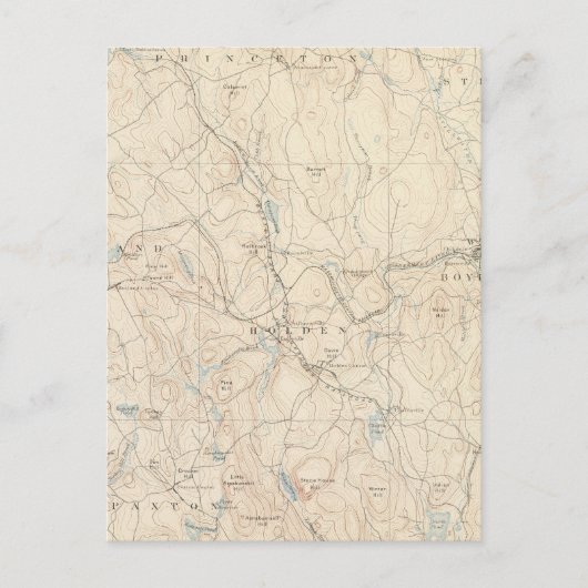 Worcester, Massachusetts Briefkaart (Voorkant)