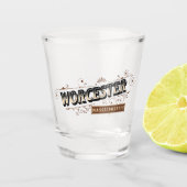 Worcester, Massachusetts Shot Glas (Voorkant)