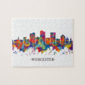 Worcester Massachusetts Skyline Legpuzzel (Horizontaal)
