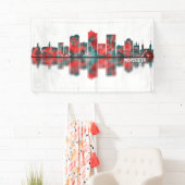 Worcester Massachusetts Skyline Spandoek (Insitu)