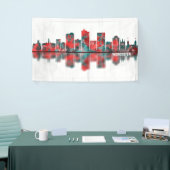 Worcester Massachusetts Skyline Spandoek (Beurs)
