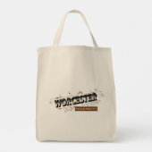 Worcester, Massachusetts Tote Bag (Achterkant)