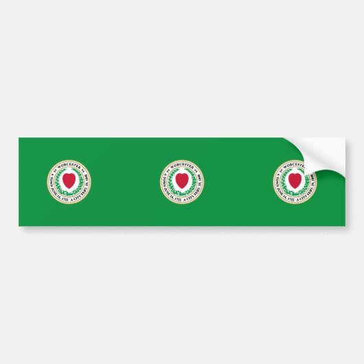 Worcester, Massachusetts, Verenigde Staten Bumpersticker (Voorkant)