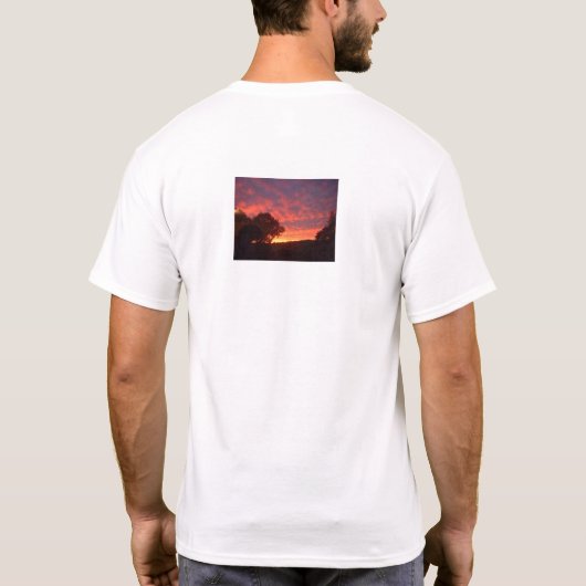 Worcester Sunset T-shirt (Achterkant)