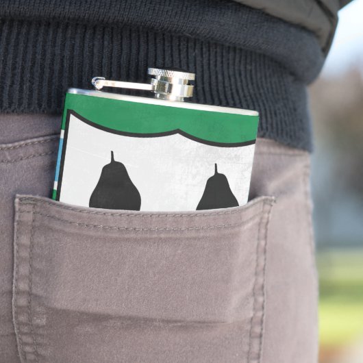 Worcestershire Heupfles (Voorbeeld)