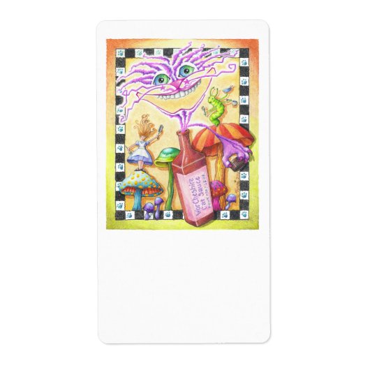 WorCheshire Cat Labels (Voorkant)