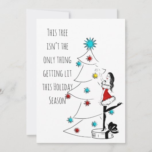 Word aan feestdagenkaart (Voorkant)