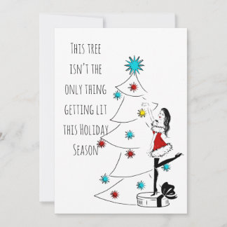 Word aan feestdagenkaart