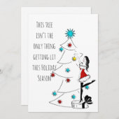 Word aanstekelijk feestdagenkaart (Voorkant / Achterkant)