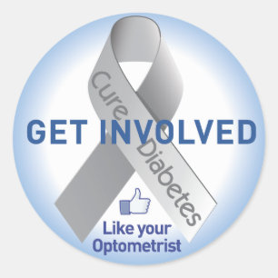 Word actief bij Diabetes Sticker