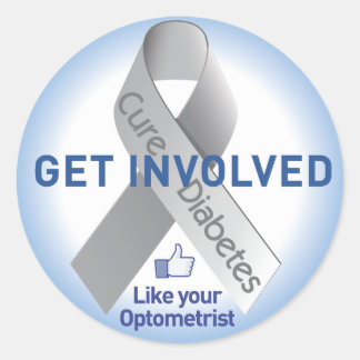 Word actief bij Diabetes Sticker