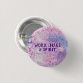 Word, Afbeelding en gedistilleerde Button (Voorkant /achterkant)