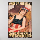 Word Amerika wakker! Poster (Voorkant)
