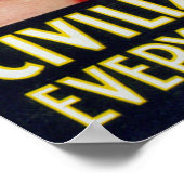 Word Amerika wakker!  Poster van de Eerste Wereldo (Hoek)