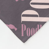 Word Art Fleece Deken (Hoek)