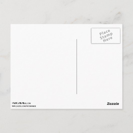 Word Art: Hartelijk dank in meerdere talen - Roze  Briefkaart (Achterkant)