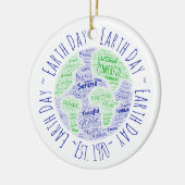 Word Art Keramisch Ornament (Links)