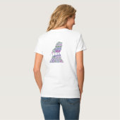 Word Art-Roaring Tiger T-shirt (Achterkant volledig)