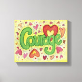 Word Art schilderen met vloerkleuring canvas stimu (Voorkant)
