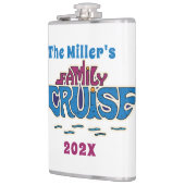 Word Art-tekst over familie, aangepast Heupfles (Links)