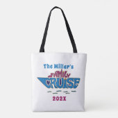 Word Art-tekst over familie, aangepast Tote Bag (Achterkant)