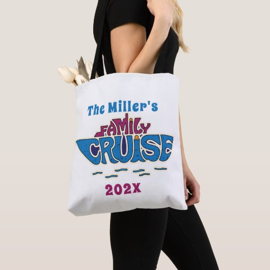 Word Art-tekst over familie, aangepast Tote Bag (Dichtbij)
