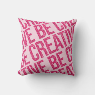 Word Art Voorbeelden van creatief patroonpatroon Kussen