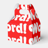 Word! Bedankdoosjes (Achterkant)