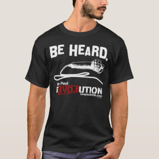 Word Black Ron Paul Shirt