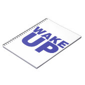 Word Blauwe wakker Notitieboek (Linkerzijde)