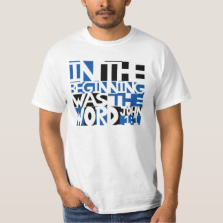 Word_Blue T-shirt