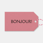 Word Cadeaulabel (Voorkant (Horizontaal))