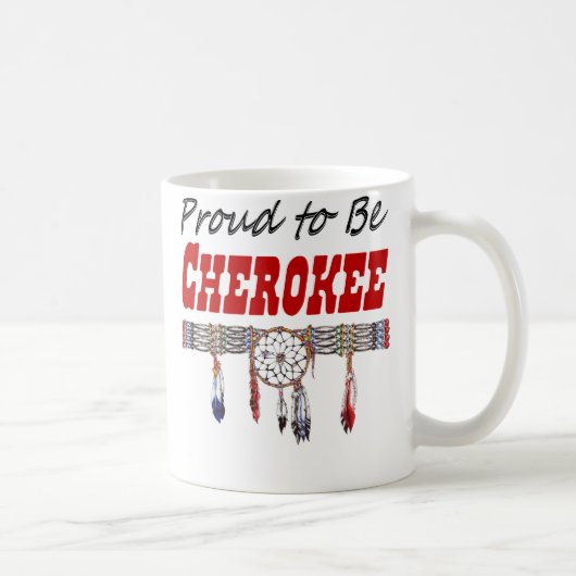 Word Cherokee Coffee Cup Koffiemok (Rechts)