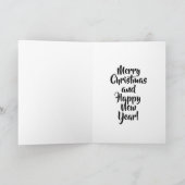 Word Chill Het is Kerstkangoeroe Feestdagen Kaart (Binnen)