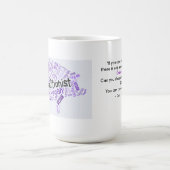 Word-Cloud "Abolitionist Vegan" - Giggy & Quote Koffiemok (Center)