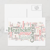 Word Cloud Briefkaart (Voorkant / Achterkant)