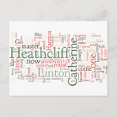 Word Cloud Briefkaart (Voorkant)