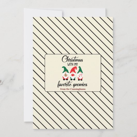 Word Cloud Fab Fab Fun, persoonlijk script voor fa Kaart (Achterkant)