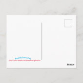 Word Cloud Feliz Cumpleaños Spain Happy Birthday Briefkaart (Achterkant)