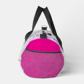 Word Cloud Fitness, oefening Duffle Bag Plunjezak (Rechts)
