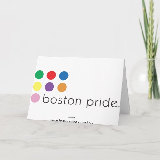 Word Cloud Greeting Kaart (Achterkant)