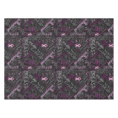 Word Cloud ID261 voor borstkanker Tafelkleed (Voorkant (Horizontaal))