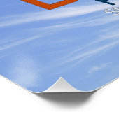 Word Cloud in Blue Sky Inspire Perfect Poster (Hoek)