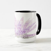 Word Cloud Mok (Voorkant rechts)