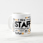 Word Cloud Mok (Voorkant links)