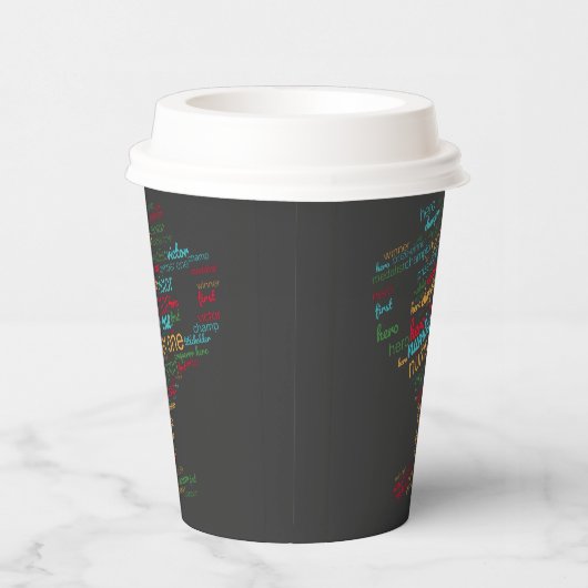 WORD CLOUD MOTIVATION PAPIEREN BEKERS (Rechts)