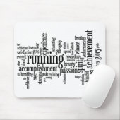 Word Cloud-Muismat uitvoeren Muismat (Met muis)